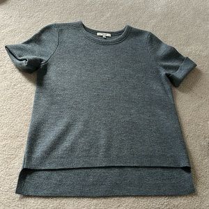 Madewell cuffed sleeve sweater shirt